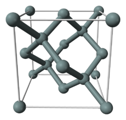 Silicon crystal structure
